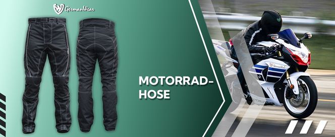 Motorradhose Cordura Textil Kombi Hose für Herren