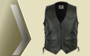 Motorradabfälle 90% Leder, 10% Polyester für Herren