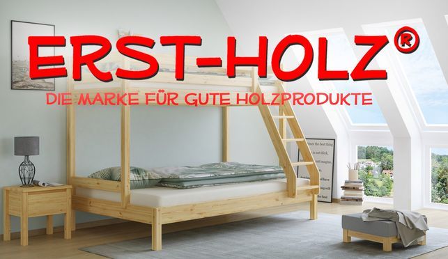 Hochbett in weiß