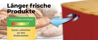 LÄNGER FRISCHES BROT UND GEBÄCK!