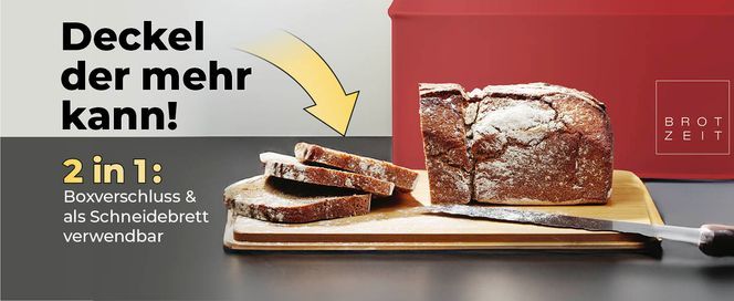 BROT SICHER UND LÄNGER FRISCH AUFBEWAHREN!