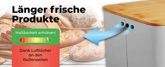 LÄNGER FRISCHES BROT UND GEBÄCK!