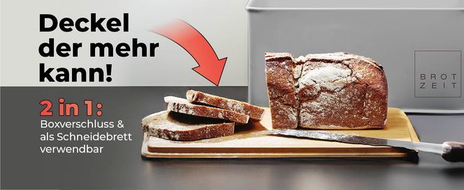 BROT SICHER UND LÄNGER FRISCH AUFBEWAHREN!