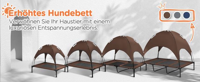 Erhöhtes Hundebett