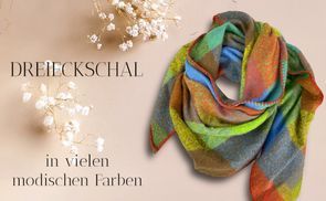 Dreieckschal in vielen Farben