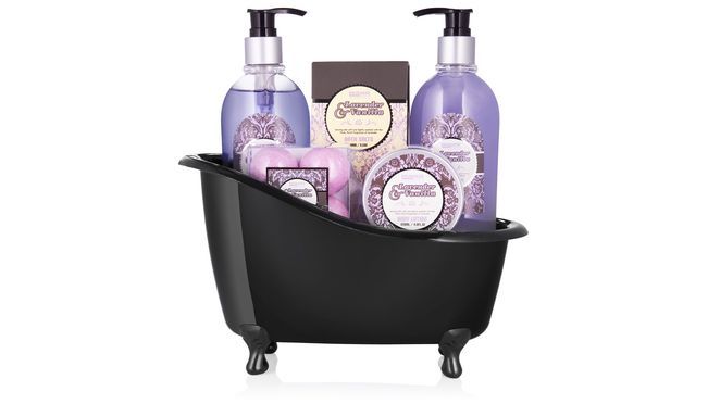 Verschenken Sie SPA Feeling der Extraklasse mit dem BRUBAKER Cosmetics Badewannen Beauty Set!