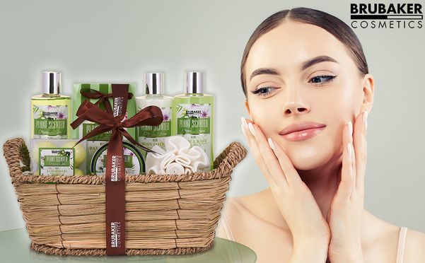 Verschenken Sie ein Wellness Bad mit dem BRUBAKER Cosmetics Beauty Set „Plant Scented Organic Spa“