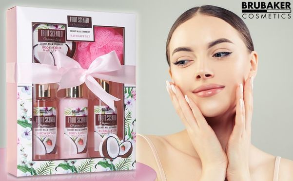 Verschenken Sie ein Wohlfühlbad der Extraklasse mit dem BRUBAKER Cosmetics Beauty Set „Organic Spa“