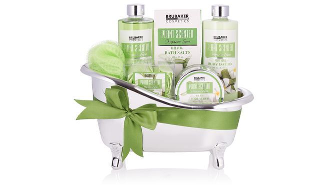 Verschenken Sie SPA Feeling der Extraklasse mit dem BRUBAKER Cosmetics Badewannen Beauty Set!