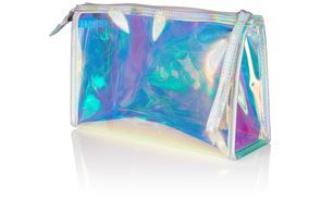 Zauberhafte Kosmetik Tasche im Holo Look