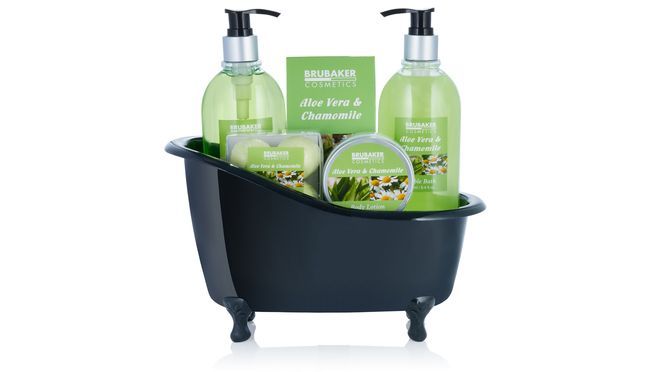 Verschenken Sie SPA Feeling der Extraklasse mit dem BRUBAKER Cosmetics Badewannen Beauty Set!