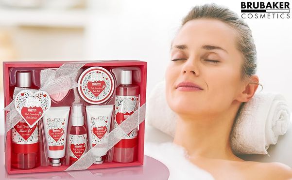 Verschenken Sie ein Wohlfühlbad der Extraklasse mit dem BRUBAKER Cosmetics Beauty Set „Sweet Love“