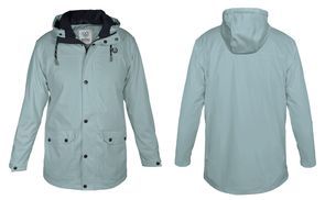 MADSea Outdoor Parka in hellblau sportlich gerader Schnitt