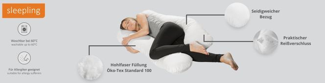 Warum das Bodypillow von sleepling?