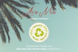  Bikini ist aus 100% recycelten Material hergestellt