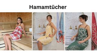 Hamamtücher für Sauna, Wellness, Spa & Strand