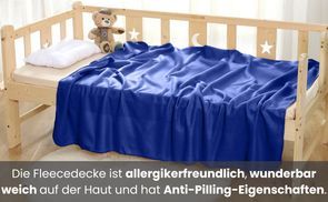 Eine Kuscheldecke auch für Kinder