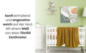 Baby Strickdecke von wometo: Kuschel Dich ein, Babylein!