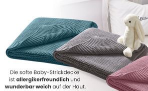 Ein wohlig warmes Willkommensgeschenk fürs Baby