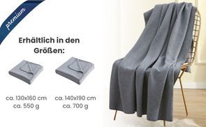 Premium Fleecedecke in zwei verschiedenen Größen