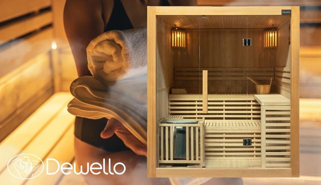 Dewello Hemlock Sauna – Ihre persönliche Wellness Sauna