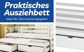 Integriertes Ausziehbett