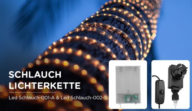 CozyHome – Vielseitige LED Lichtschlauch