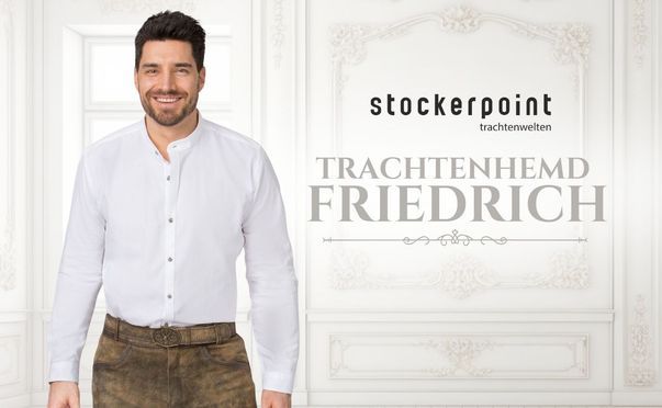 Klassisches Trachtenhemd Friedrich für Herren