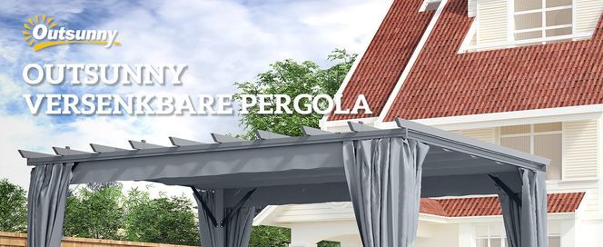 Versenkbare Pergola