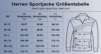 Finden Sie Ihre Passform mit der Größentabelle