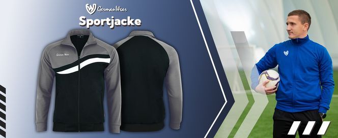 Trainingsjacke Sportjacke Joggingjacke für Herren