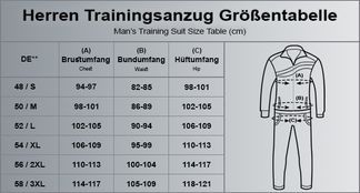 Finden Sie Ihre Passform mit der Größentabelle