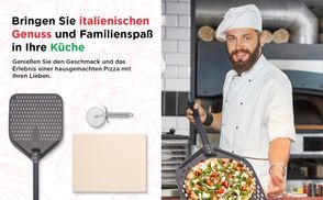 Das Komplettset für den Hobby Pizzabäcker