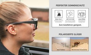 Die praktische Überziehsonnenbrille