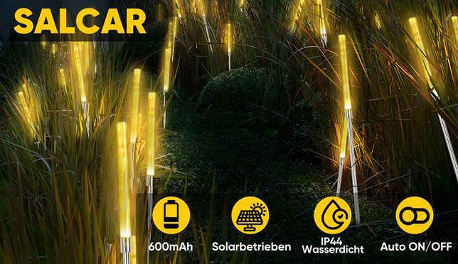 Salcar LED Solarleuchten Garten