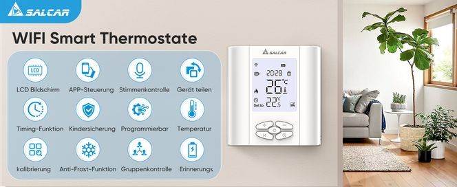 Ihr ideales Heizthermostat – Präzise, intelligent, energieeffizient