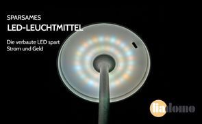 Sparsame LED mit Touch Dimmer verbaut