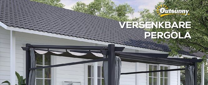 Versenkbare Pergola