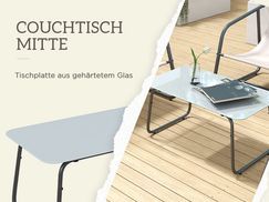 Elegante Glasplatte