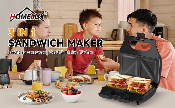  3 in 1 Sandwichmaker 