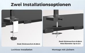 Zwei Installationsoptionen