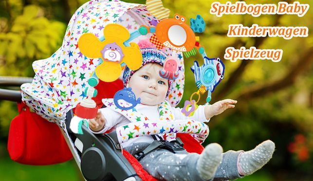 Kinderwagen Spielzeug - Spielbogen Baby