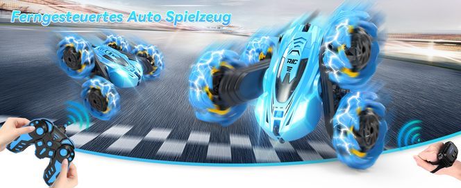 RC Auto Kinder mit 360° Drehung und Flip Stunt