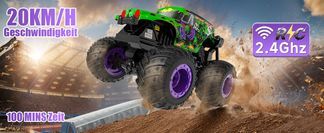 Monstertruck mit Lichtern und Musik