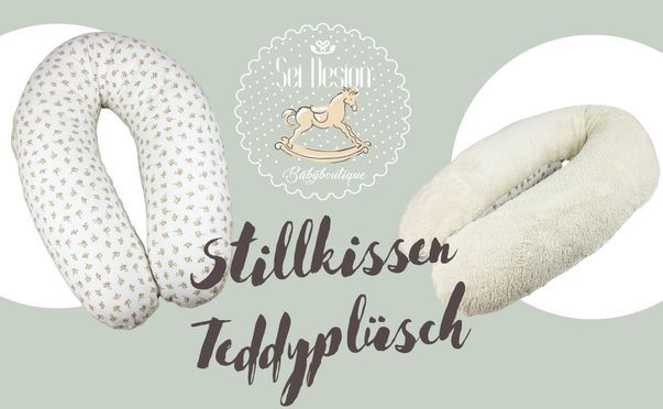 Stillen mit Liebe, Komfort und Stil Stillkissen und Seitenschläferkissen von Sei Design!