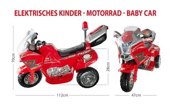 Goldhofer Kinder Motorrad Topracer