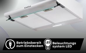 Integrierte LED Beleuchtung