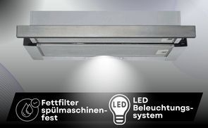 Integrierte LED Beleuchtung