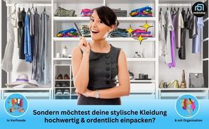 Stylische Kleidung darf hochwertig eingepackt werden