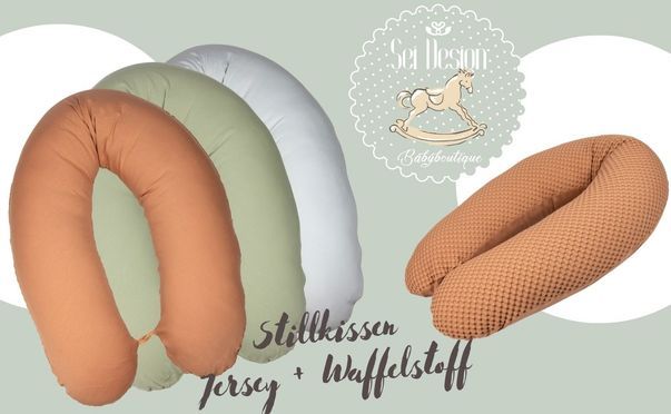 Stillkissen mit Liebe, Komfort und Still Stillkissen uns Seitenschläferkissen von Sei Design !